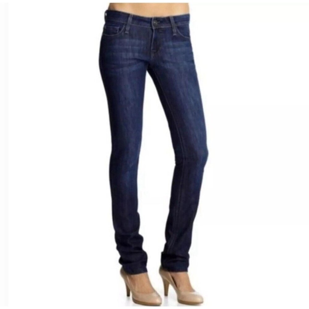 DL1961 Kate Slim Straight Jean Womens Size 28 Blue Low Rise 4 Way Stretch
